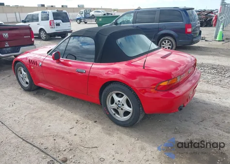 1997 BMW Z3 1.9L Roadster из США, поврежденный, VIN 4USCH7322VLE04500